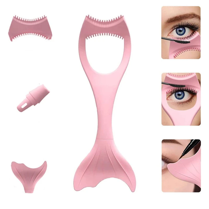 شابلون خط چشم و ریمل ماهی