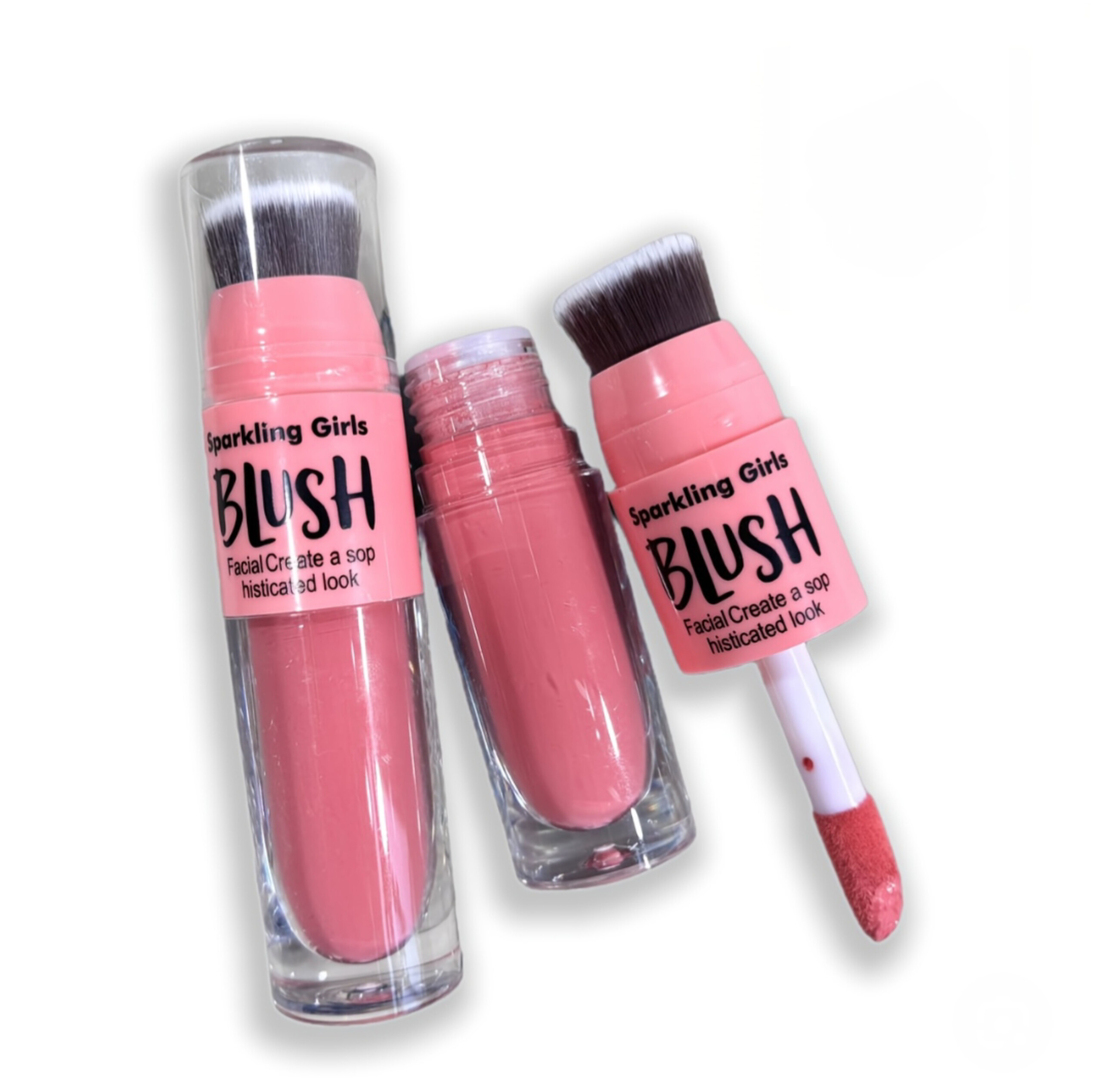 رژگونه مایع براش دار