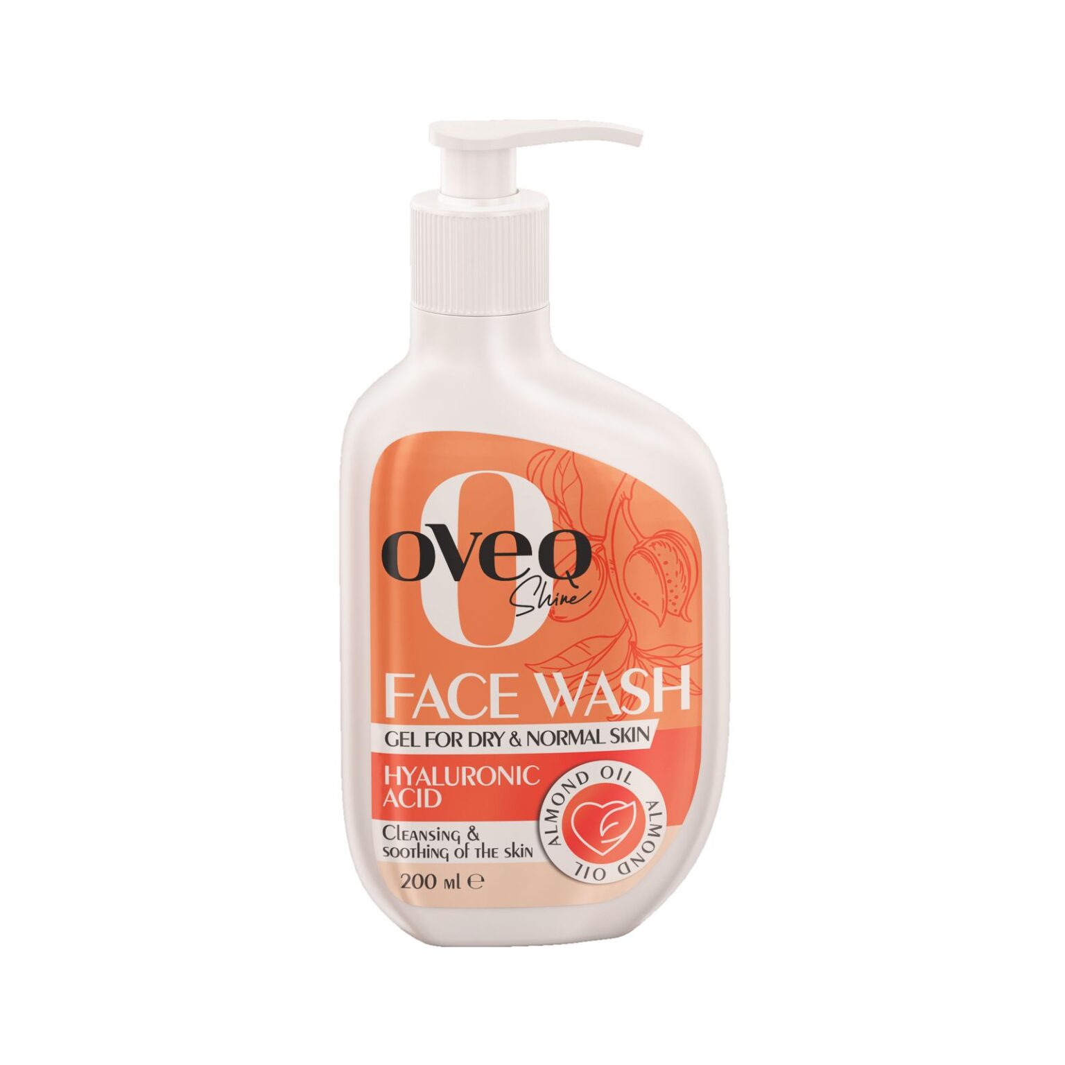 ژل شستشوی اُوِک شاین مناسب پوست خشک و نرمال۲۰۰ میل